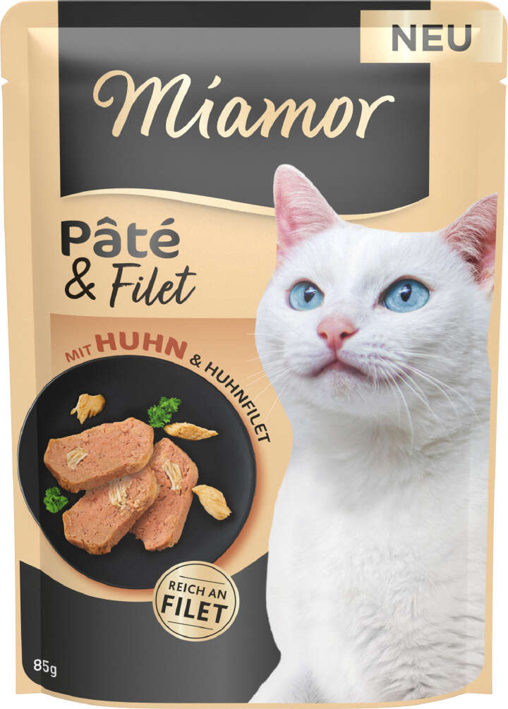 Miamor Katzen-Nassfutter Pate mit Huhn